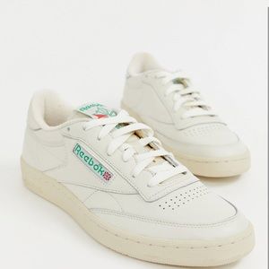 Reebok Classics Club C sneakers in off-white